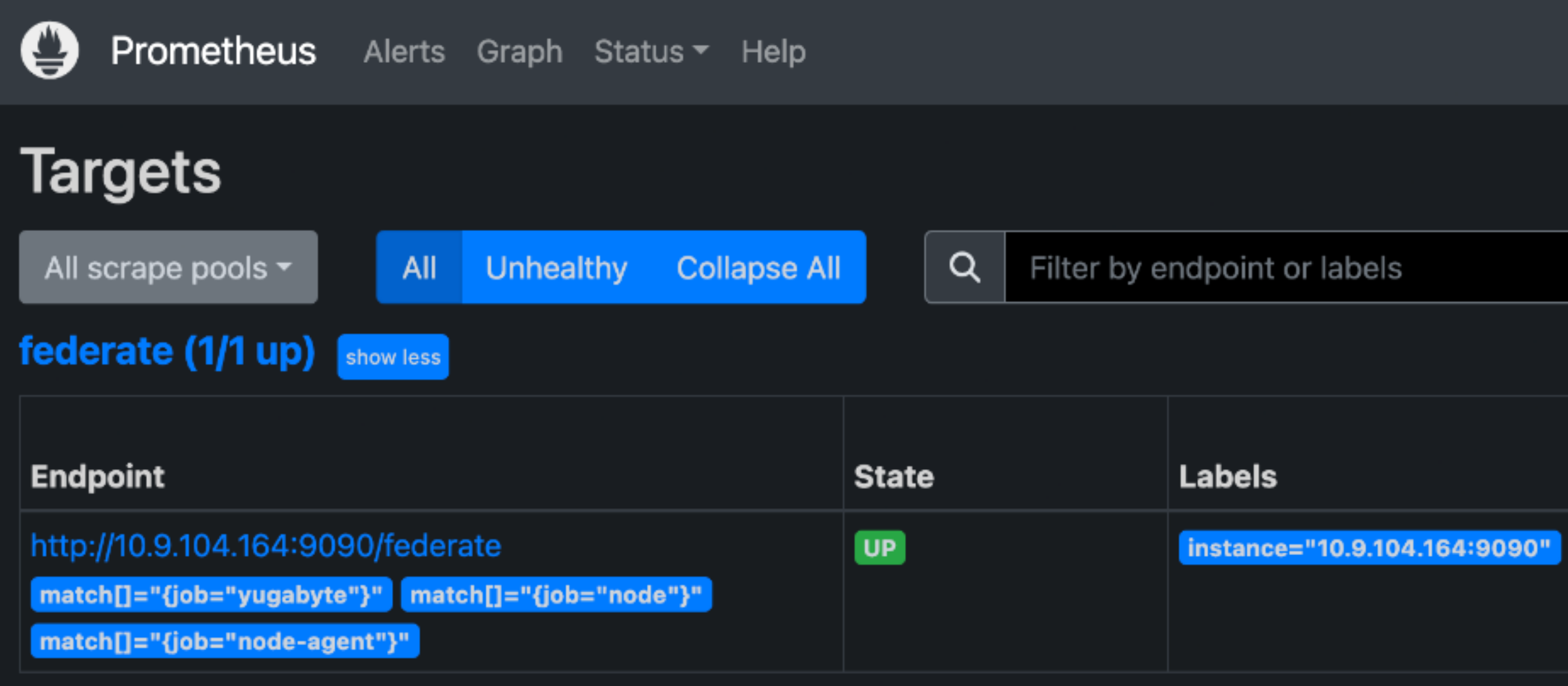 Verify Prometheus